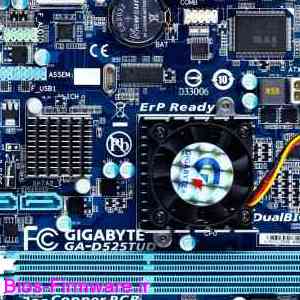 دانلود فایل آپدیت بایوس ، فریمور مادربرد گیگابایت Gigabyte GA-D525TUD rev.1.5 Bios firmware